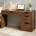 DreamCurship 48¡± Computer Desk with 4 Drawers, Home Office Desk for Work and Study, Writing Desk for Small Space, White