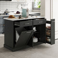 4 EVER WINNER Farmhouse Buffet Cabinet, kitchen cabinet with Storage, Large Storage Cabinet with 4 Doors &2 Drawers, Coffee Bar Cabinet with Adjustable Shelves for Kitchen, Dining Room, BlackDCAX019-kitchen island-Black+Marble-DCAX019-2026